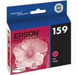 ~Brand New Original EPSON T159720 INK / INKJET Cartridge High Yield Ultra Chrome High Gloss Red