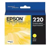 ~Brand New Original EPSON T220420 (220) INK / INKJET Cartridge Yellow