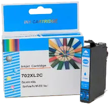 EPSON T702XL220 High Yield INK/INKJET Cartridge Cyan