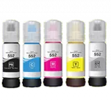 Epson T552 (T552) INK / INKJET Cartridge Set Photo Black Cyan Magenta Yellow Gray
