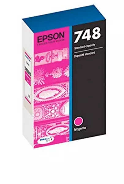 ~Brand New Original Epson T748320 Magenta INK / INKJET Cartridge 