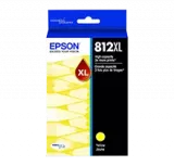 ~Brand New Original Epson T812XL420 Yellow INK / INKJET Cartridge High Yield 