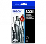 ~Brand New Original Epson T822XL120 Black INK / INKJET Cartridge 