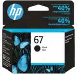 ~Brand New Original HP 3YM56AN (67) Black INK / INKJET Cartridge 
