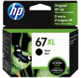 ~Brand New Original HP 3YM57AN (67XL) Black INK / INKJET Cartridge 