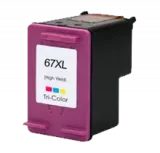 HP 3YM58AN (67XL) Tri-Color INK / INKJET Cartridge 