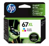 ~Brand New Original HP 3YM58AN (67XL) Tri-Color INK / INKJET Cartridge 