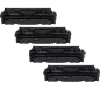 HP 414A Set (414A) Laser Toner Cartridge Set Black Cyan Magenta Yellow - With Chip