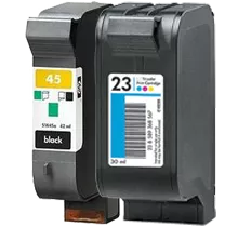 HP 51645A / C1823A (45A / 23A) INK / INKJET Cartridge Combo Pack Black Tri-Color