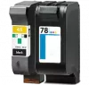 HP 51645A / C6578A (45A / 78A) INK / INKJET Cartridge Combo Pack Black Tri-Color