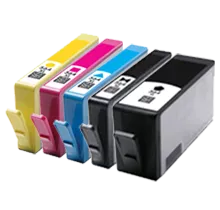 HP 564XL INK / INKJET Cartridge Set Black Photo Black Cyan Yellow Magenta - 5 Cartridges