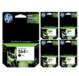 ~Brand New Original HP 564XL INK / INKJET Cartridge Set Black Photo Black Cyan Yellow Magenta