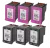HP DT-63XL Combo Set Eco-Saver Ink Cartridge 6PK Combo High Yield (The 1st Cartridge in the Printhead Already) IMPORTANT!! Please DON'T upgrade any printer firmware to avoid chip issues.