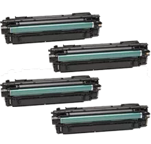 HP 655A Laser Toner Cartridge Set Black Cyan Yellow Magenta