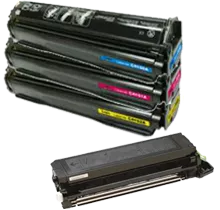 HP 8500 Laser Toner Cartridge Set Black Cyan Yellow Magenta