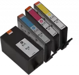 HP 910XL INK / INKJET Cartridge Set Black Cyan Magenta Yellow 
