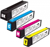 HP 972A INK / INKJET Cartridge Set Black Cyan Magenta Yellow