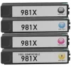 HP 981X Set (981X ) Set INK / INKJET Cartridge 