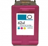 HP C2P07AN (62XL) INK / INKJET Cartridge High Yield Tri-Color