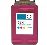 HP C2P07AN (62XL) INK / INKJET Cartridge High Yield Tri-Color