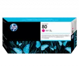 ~Brand New Original HP C4822A (HP 80) Printhead and Printhead Cleaner Magenta