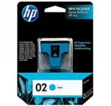 ~Brand New Original HP C8771WN (02) INK / INKJET Cartridge Cyan