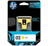 ~Brand New Original HP C8773WN (02) INK / INKJET Cartridge Yellow