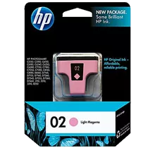 ~Brand New Original HP C8775WN (02) INK / INKJET Cartridge Light Magenta