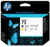 ~Brand New Original HP C9384A (HP 72) Black / Yellow Printhead