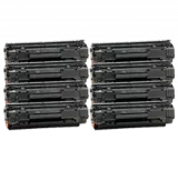 PACK of 8-HP CB436A HP36A Laser Toner Cartridge