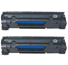 PACK of 2-HP CE285A HP85A Laser Toner Cartridge