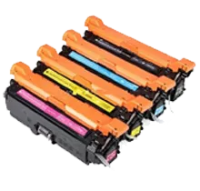 HP 201A Laser Toner Cartridge Set Black Cyan Yellow Magenta