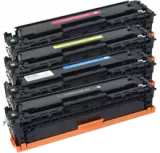 HP CP2025 Laser Toner Cartridge Set Black Cyan Yellow Magenta
