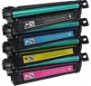 HP CP3525 Laser Toner Cartridge Set Black Cyan Yellow Magenta