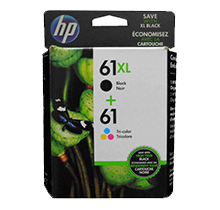 ~Brand New Original HP CZ138FN (HP 61XL / 61) INK / INKJET Cartridge Combo Pack Black Tri-Color 