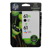 ~Brand New Original HP CZ138FN (HP 61XL / 61) INK / INKJET Cartridge Combo Pack Black Tri-Color