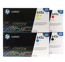 ~Brand New Original HP 5500 Laser Toner Cartridge Set Black Cyan Yellow Magenta
