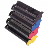 KONICA MINOLTA 2200 Laser Toner Cartridge Set Black Cyan Yellow Magenta