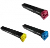 KONICA MINOLTA TN611 Laser Toner Cartridge Color Set Cyan Yellow Magenta
