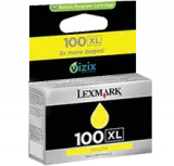 ~Brand New Original LEXMARK 14N1071 100XL High Yield INK / INKJET Cartridge Yellow