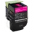LEXMARK 70C1HM0 High Yield Laser Toner Cartridge Magenta
