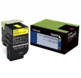 ~Brand New Original LEXMARK 70C1HY0 High Yield Laser Toner Cartridge Yellow