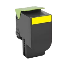 Lexmark 80C0X40 (800X4) Laser Toner Cartridge Extra High Yield Yellow