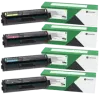 ~Brand New Original Lexmark IBM C321 Set Laser Toner Cartridge 