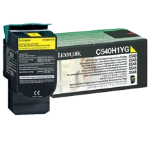~Brand New Original LEXMARK / IBM C540H1YG High Yield Laser Toner Cartridge Yellow