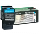 ~Brand New Original LEXMARK / IBM C544X1CG High Yield Laser Toner Cartridge Cyan