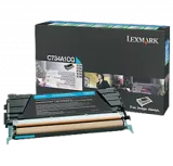 ~Brand New Original LEXMARK C734A1CG Laser Toner Cartridge Cyan