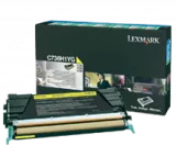 ~Brand New Original LEXMARK C736H1YG Laser Toner Cartridge Yellow