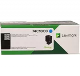 ~Brand New Original Lexmark IBM 74C1HC0 Cyan Laser Toner Cartridge 