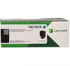 ~Brand New Original Lexmark IBM 74C1HC0 Cyan Laser Toner Cartridge 